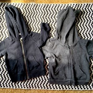 Bundle of 2 Zip-up Hoodies